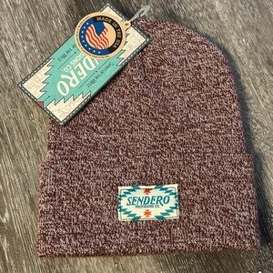 Sendero Provisions Co. Santa Fe Beanie - Burgundy